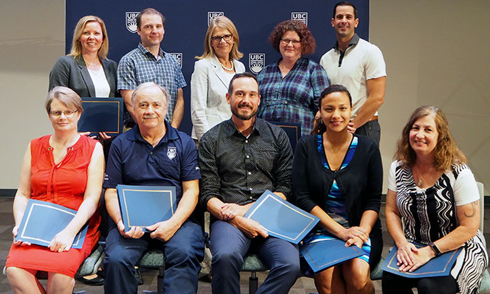 The 2019 Staff Awards of Excellence winners.